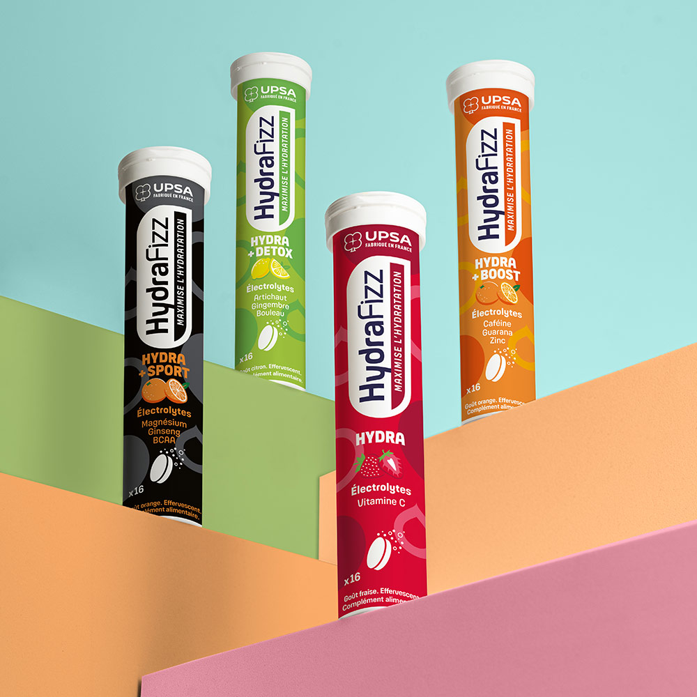 HydraFizz maximise l’hydratation